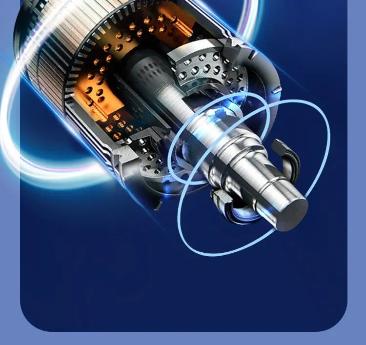 Jianpai Adult Male and Female Electric Toothbrush Hollow Cup Motor Type-c Charging 5-gear Mode Sonic Electric Toothbrush