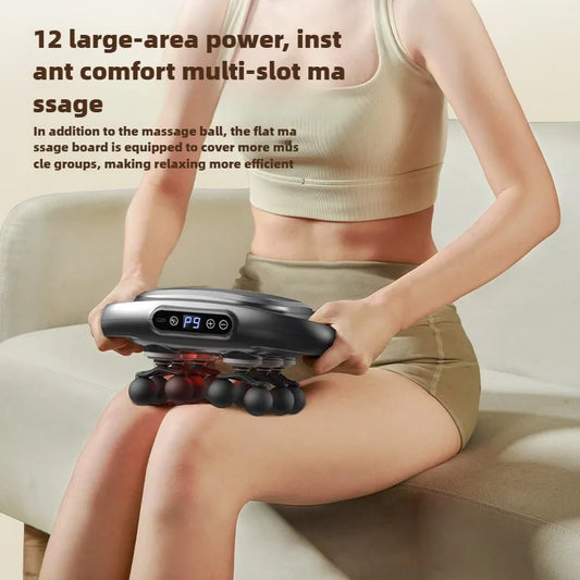 JAIYORL 24 Massage Heads Massage Gun Deep Tissue Muscle Professional Grade High Quality Wireless Frequency Vibration Masajeador