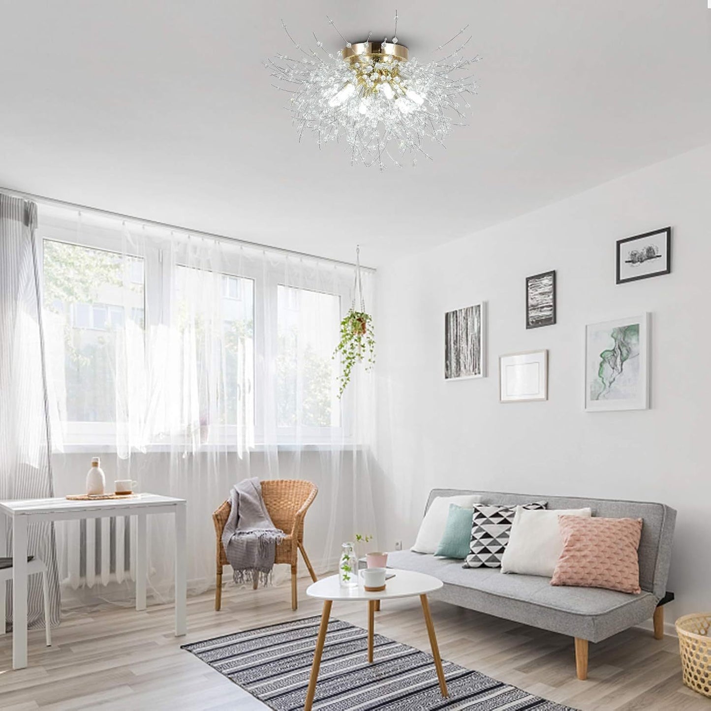 Crystal Recessed Chandelie