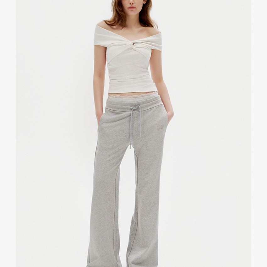 Pleated Kink Stacking Short Sleeve Comfortable Top