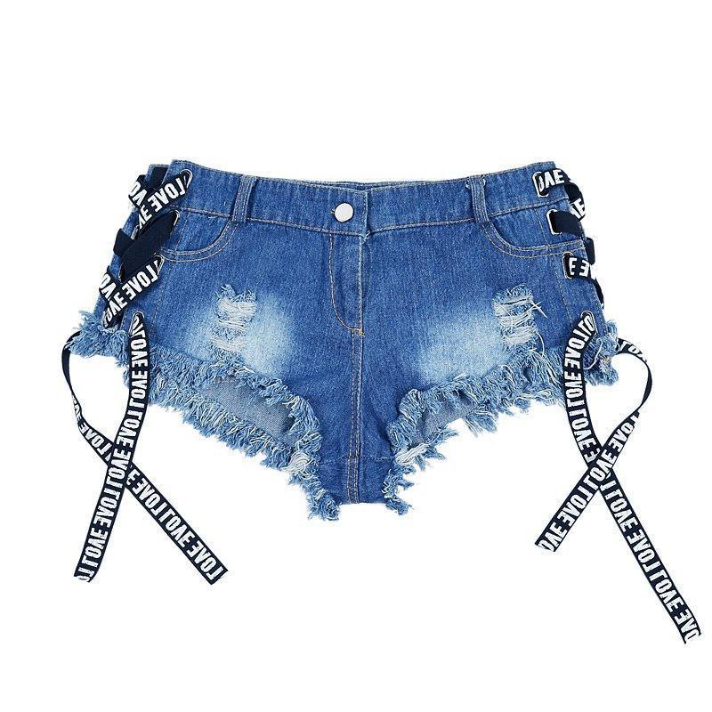 High Waist Ripped Sexy Denim Shorts Hot