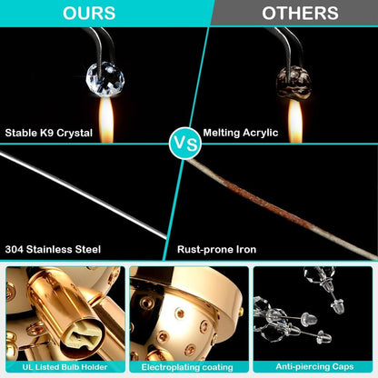 Crystal Recessed Chandelie