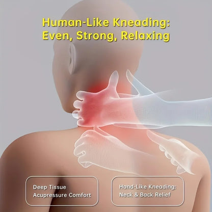 Electric Neck And Shoulder Massager Wireless Shoulder & Back Massage Pillow Trapezius Neck Cervical Back Massage Shawl Gifts