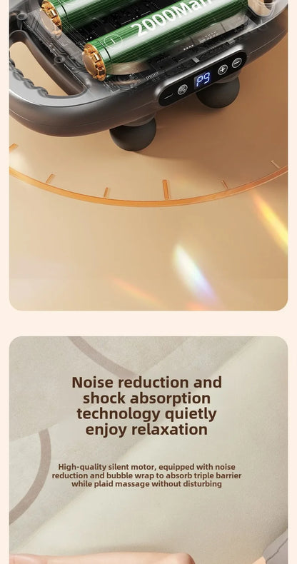 JAIYORL 24 Massage Heads Massage Gun Deep Tissue Muscle Professional Grade High Quality Wireless Frequency Vibration Masajeador