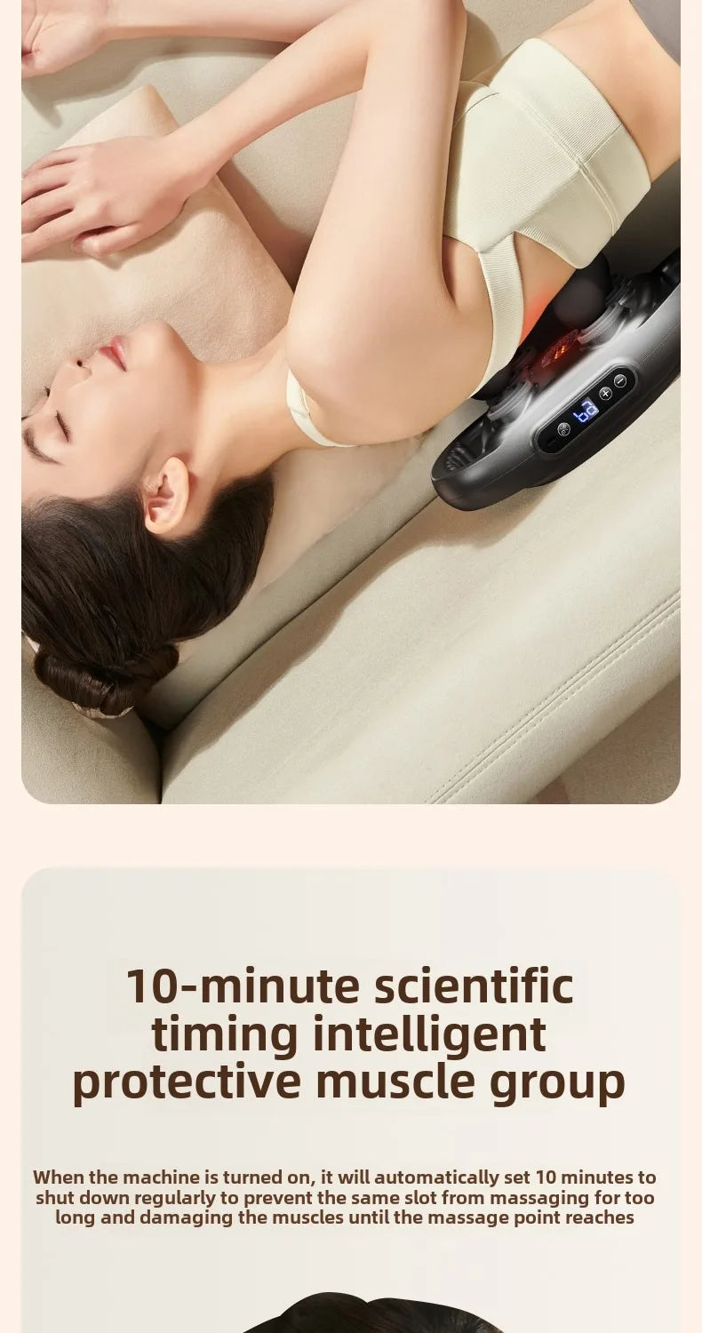 JAIYORL 24 Massage Heads Massage Gun Deep Tissue Muscle Professional Grade High Quality Wireless Frequency Vibration Masajeador