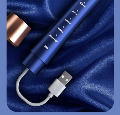 Jianpai Adult Male and Female Electric Toothbrush Hollow Cup Motor Type-c Charging 5-gear Mode Sonic Electric Toothbrush