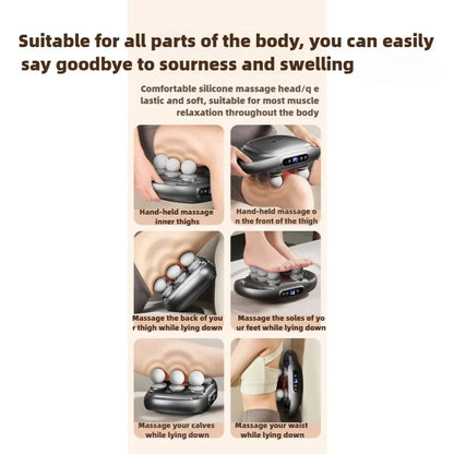 JAIYORL 24 Massage Heads Massage Gun Deep Tissue Muscle Professional Grade High Quality Wireless Frequency Vibration Masajeador