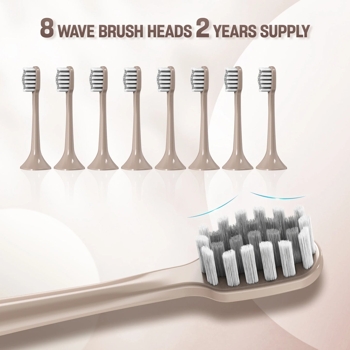 Sejoy T512 Electric Toothbrush for Adults with 4 Brush Heads Ultrasonic Tooth brush 4 Modes Rechargeable Waterproof