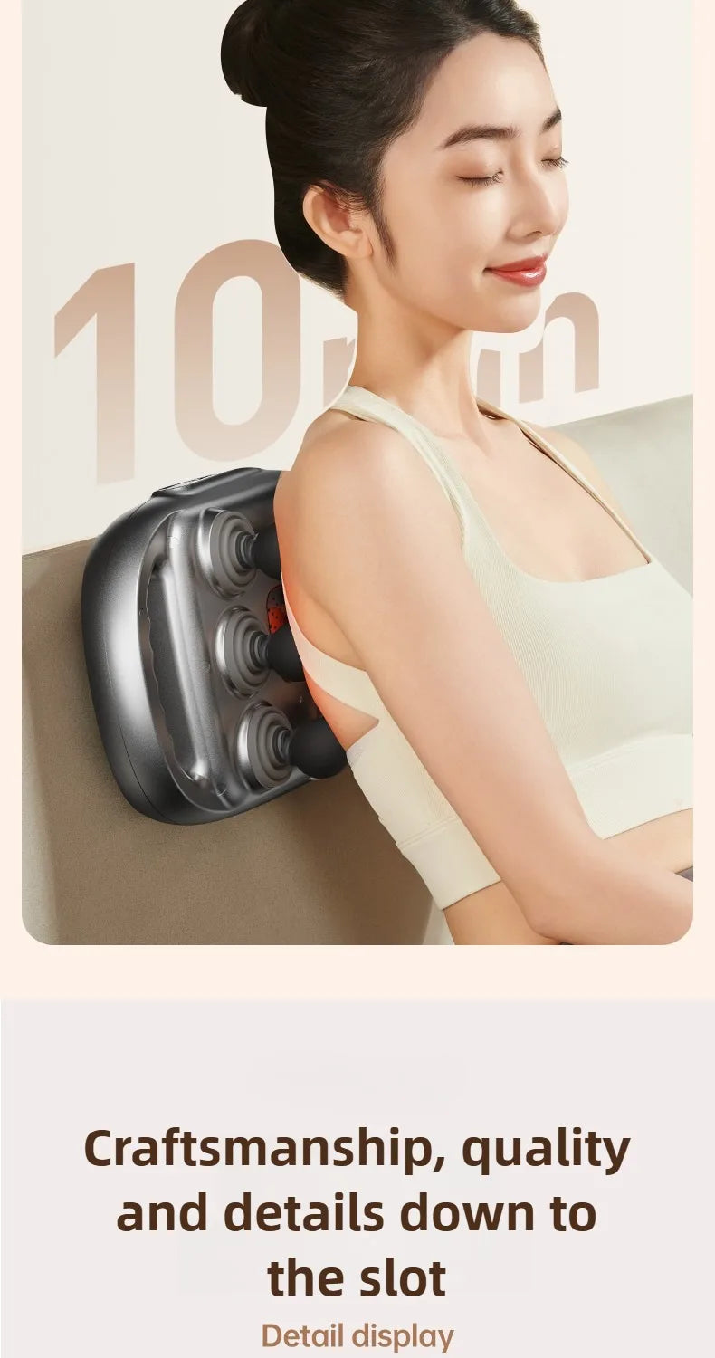 JAIYORL 24 Massage Heads Massage Gun Deep Tissue Muscle Professional Grade High Quality Wireless Frequency Vibration Masajeador