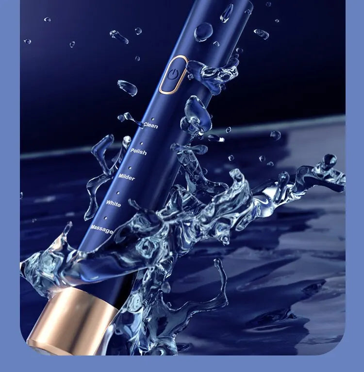 Jianpai Adult Male and Female Electric Toothbrush Hollow Cup Motor Type-c Charging 5-gear Mode Sonic Electric Toothbrush