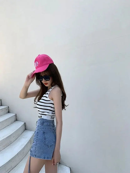 Skinny Denim Shorts For Women Jorts High Waist Tight Booty Short Jean Pants Woman Wholesale Outdoor Luxury Aesthetic Comfy Flowy