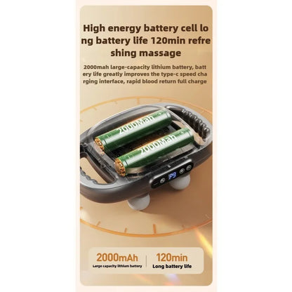 JAIYORL 24 Massage Heads Massage Gun Deep Tissue Muscle Professional Grade High Quality Wireless Frequency Vibration Masajeador