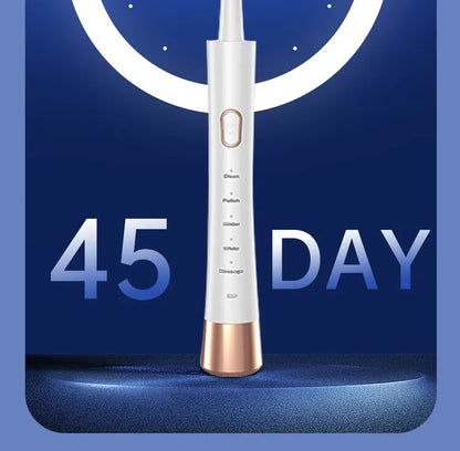 Jianpai Adult Male and Female Electric Toothbrush Hollow Cup Motor Type-c Charging 5-gear Mode Sonic Electric Toothbrush