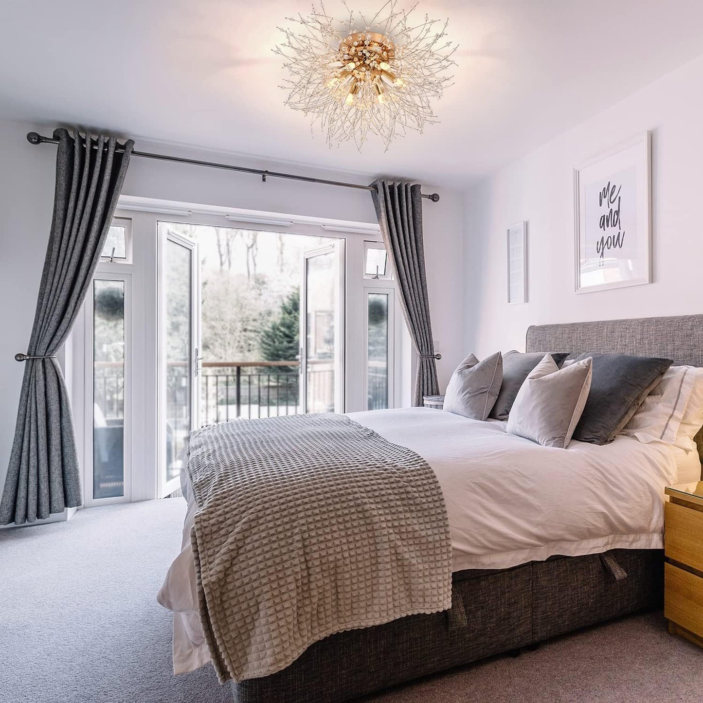 Crystal Recessed Chandelie