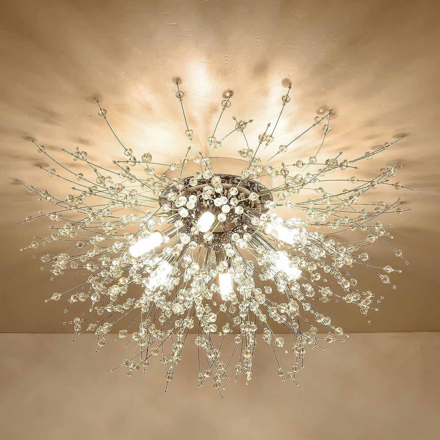 Crystal Recessed Chandelie