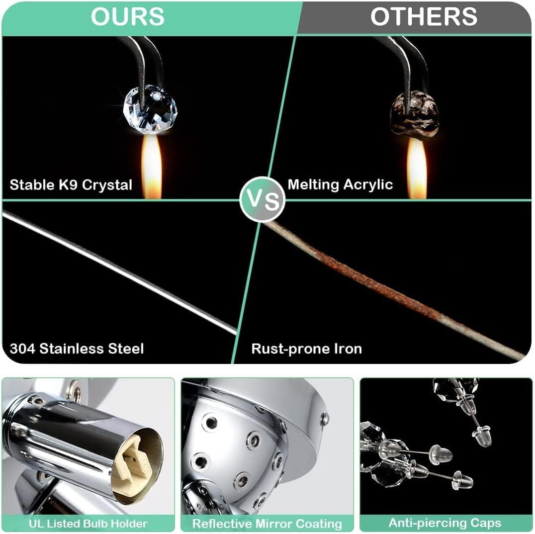 Crystal Recessed Chandelie