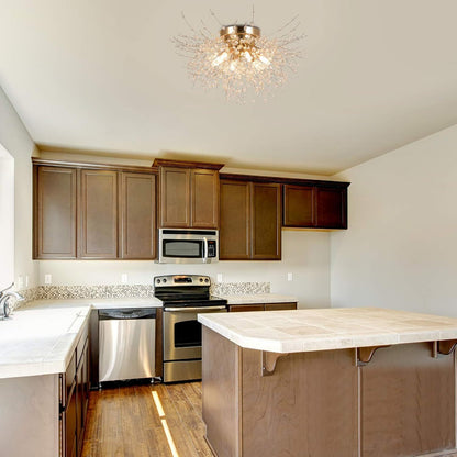 Crystal Recessed Chandelie